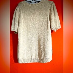 cream sweater shirt